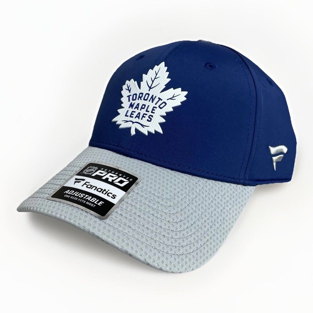 Toronto Maple Leafs Snapback Hat Fanatics NHL Pro Locker Room Cobalt Blue NEW!